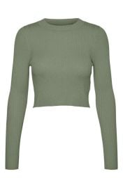 VERO MODA Rib Crop Top at Nordstrom