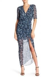 VERONICA BEARD   Mariposa Printed Silk Dress   Nordstrom Rack at Nordstrom Rack