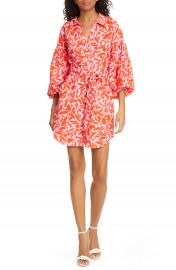 VERONICA BEARD   Samy Print Balloon Sleeve Shirtdress   Nordstrom Rack at Nordstrom Rack