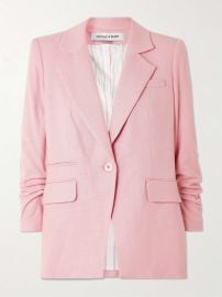 VERONICA BEARD Battista Dickey canvas blazer at Net a Porter
