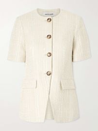 VERONICA BEARD Bodie cotton-blend jacket at Net a Porter