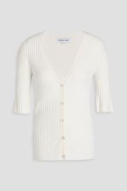 VERONICA BEARD Calliope ribbed-knit top at The Outnet