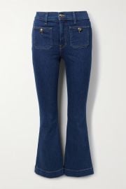 VERONICA BEARD Carson high-rise flared jeans NET-A-PORTER at Net a Porter