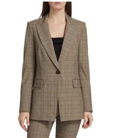 VERONICA BEARD Dickey Jacket Women sz 12 Brown Plaid LONG LEAN NWT eBay at eBay
