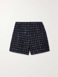 VERONICA BEARD Jazmin cotton-blend tweed shorts NET-A-PORTER at Net a Porter