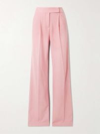 VERONICA BEARD Marbeau canvas wide-leg pants at Net a Porter