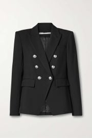 VERONICA BEARD Miller Dickey double-breasted grain de poudre blazer NET-A-PORTER at Net a Porter