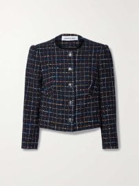 VERONICA BEARD Nathan cotton-blend tweed jacket NET-A-PORTER at Net a Porter