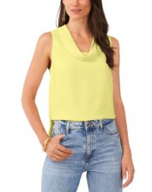 VINCE CAMUTO Cowl Neck Sleeveless Top Bloomingdales at Bloomingdales