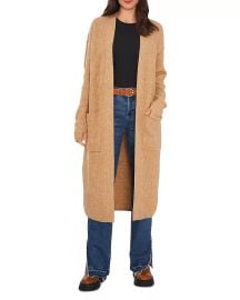 VINCE CAMUTO Longer Length Ribbed Cardigan Bloomingdales at Bloomingdales