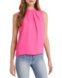 VINCE CAMUTO Luxe Woven Tank   Bloomingdales at Bloomingdales