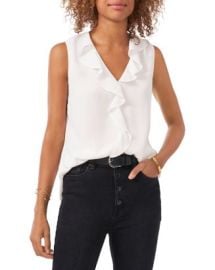 VINCE CAMUTO Ruffled Blouse Bloomingdales at Bloomingdales