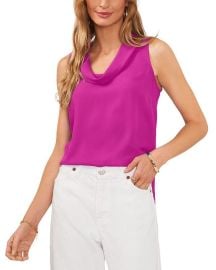 VINCE CAMUTO Sleeveless Cowl Neck Top Bloomingdales at Bloomingdales