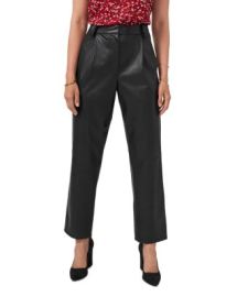 VINCE CAMUTO Straight Leg Faux Leather Pants   Bloomingdales at Bloomingdales