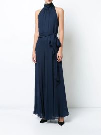 VOZ Tie Waist Draped Jumpsuit - at Farfetch