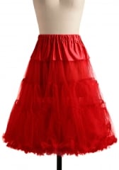 Va Va Voluminous Petticoat in Red at ModCloth