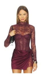 Valentina Bodysuit at Revolve