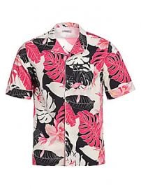 Valentino - Tropical Cotton Shirt at Saks Fifth Avenue