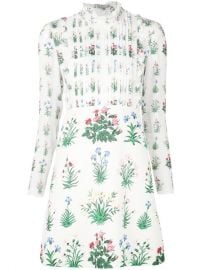 Valentino Embroidered Celia Birtwell Floral Dress at Farfetch