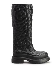 Valentino Garavani Atelier Rose 03 Edition Tall Rain Boots at Neiman Marcus