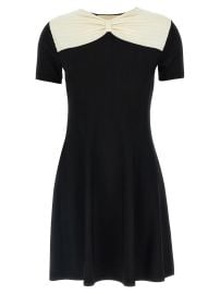Valentino Garavani Bow-Detail Dress — Black at Italist