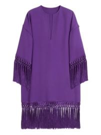 Valentino Garavani Cady Couture Midi Dress Purple at Farfetch