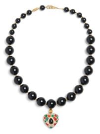 Valentino Garavani Coeur Royal Necklace Gold at Farfetch