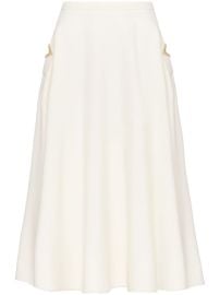 Valentino Garavani Crepe Couture Midi Skirt - at Farfetch