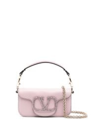 Valentino Garavani Loc crystal-embellished Shoulder Bag - at Farfetch