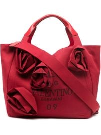 Valentino Garavani Medium Atelier 09 Rose Blossom Edition Tote Bag - at Farfetch