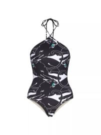 Valentino Garavani Panther Lycra Swimsuit at Saks Fifth Avenue