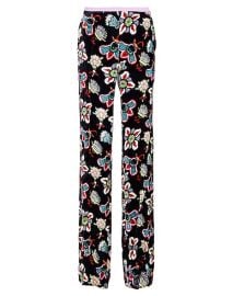Valentino Garavani Printed Pants at Yoox
