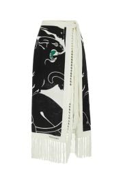 Valentino Garavani Printed Skirt at Baltini