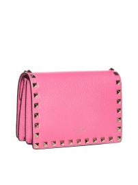 Valentino Garavani Rockstud Flap Over Shoulder Bag at Cettire