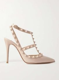 Valentino Garavani Rockstud Leather Pumps at Net a Porter