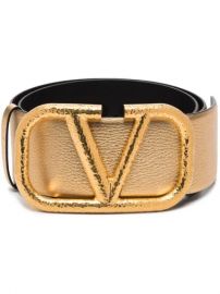 Valentino Garavani VLOGO Buckle Leather Belt - Farfetch at Farfetch