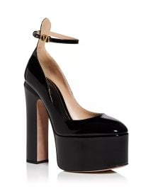 Valentino Garavani Womens Block Heel Platform Pumps Bloomingdales at Bloomingdales