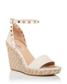 Valentino Garavani Womens Embellished Espadrille Wedge Sandals Bloomingdales at Bloomingdales