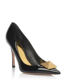 Valentino Garavani Womens Single Rockstud Pumps Bloomingdales at Bloomingdales