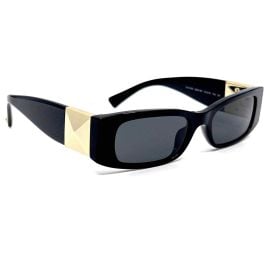 Valentino Rectangular Frame Sunglasses at Cettire