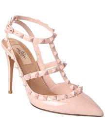 Valentino Rockstud Caged 100 Patent Pump ShopSimon at Shop Simon