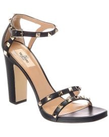 Valentino Rockstud Grainy Leather Sandal at eBay