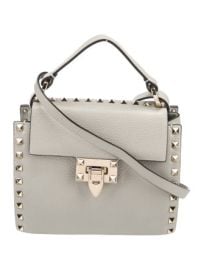 Valentino Rockstud Top Handle Bag at The Real Real
