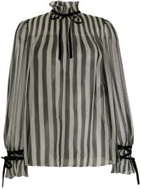 Valentino Striped Shirt - Farfetch at Farfetch