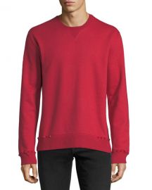 Valentino Studded-Trim Jersey Sweatshirt   Neiman Marcus at Neiman Marcus