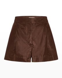 Valentino Taffeta Mini Shorts at Neiman Marcus