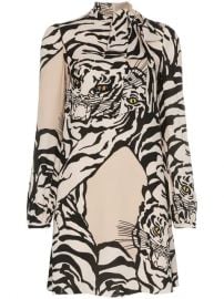 Valentino Tiger Print Dress - Farfetch at Farfetch