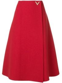 Valentino V Hardware Skirt at Modes