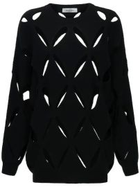 Valentino WOOL KNIT SWEATER at Luisaviaroma