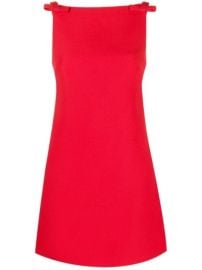 Valentino bow-embellished Sleeveless Mini Dress - at Farfetch